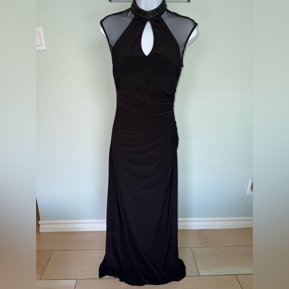 Elegant Black Evening Gown